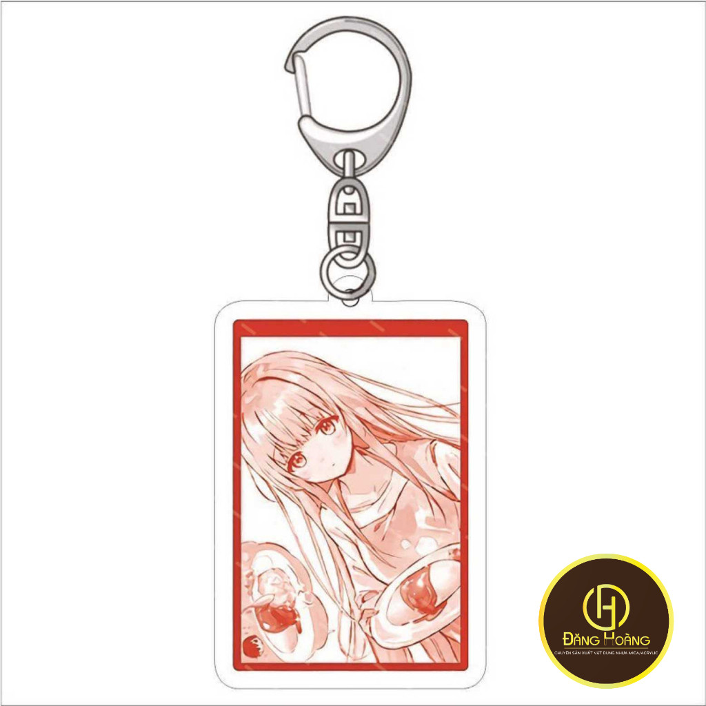 พวงกุญแจตัวละคร Shiina Mahiru Fujimiya Amane น่ารัก