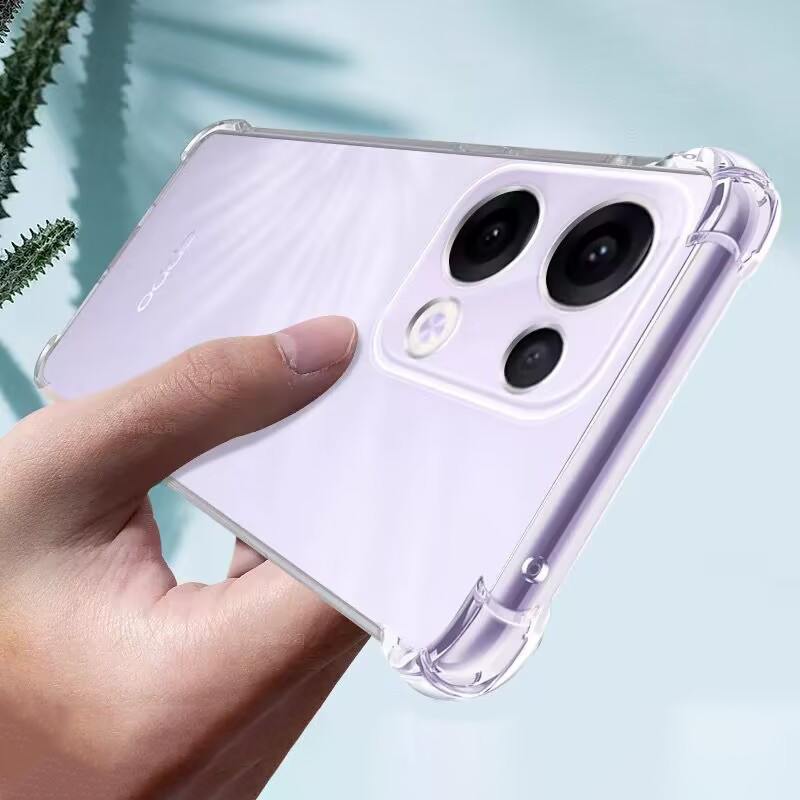 ตรงรุ่น Reno 13 F 5G เคสใส กันกระแทก OPPO Reno 13 13F 13Pro 12 12F 11 11F 10 Find X8 Pro Reno13 Reno13F A60 A3X A3Pro A3