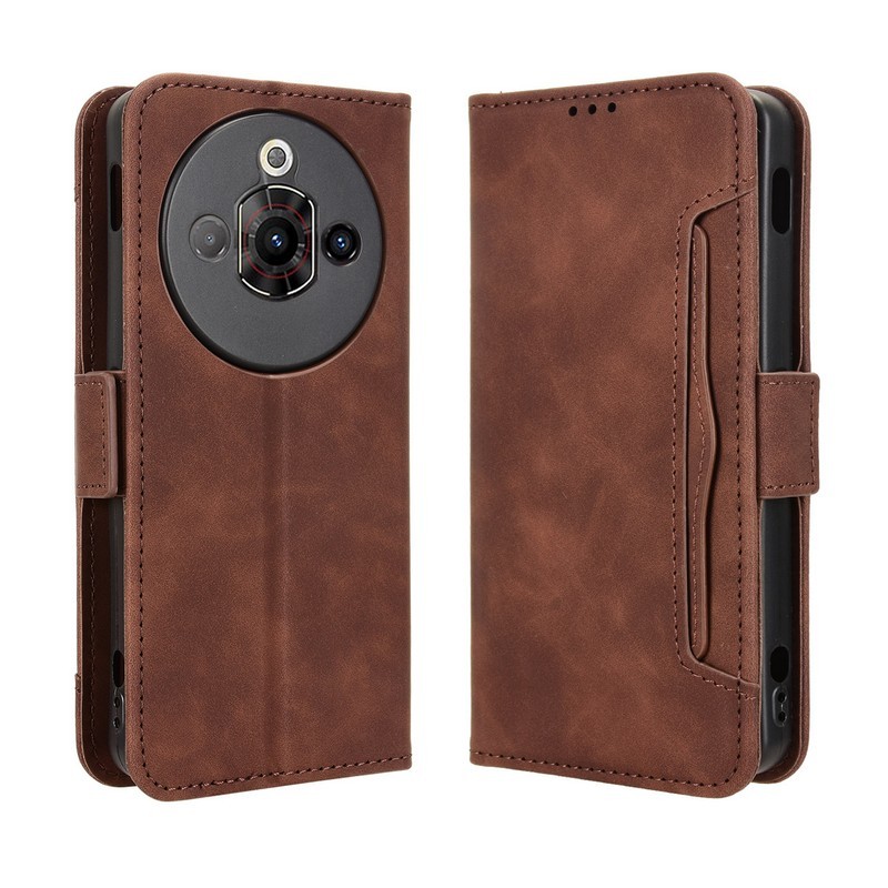 Zte Nubia Focus Pro 5G Z2351N กรณีกระเป๋าสตางค์หนังพรีเมี่ยมพลิก Multi-card slot สําหรับ ZTE Nubia Focus Pro 5G เคสโทรศัพท์