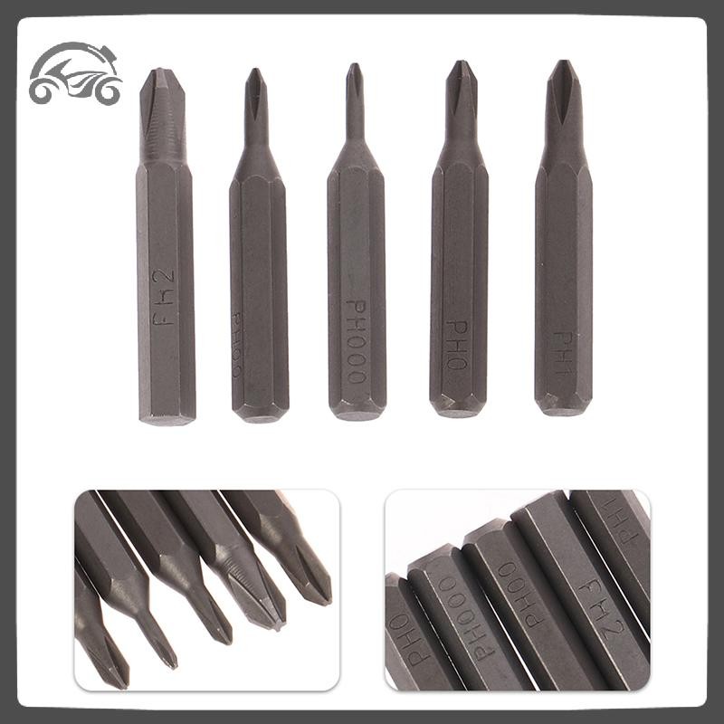 [8c11] 5 Cross ไขควง Bits H4  28 มม.PH0000 PH000 PH00 PH0 PH1 PH2 Professional ไขควงเครื่องมือ Hex S