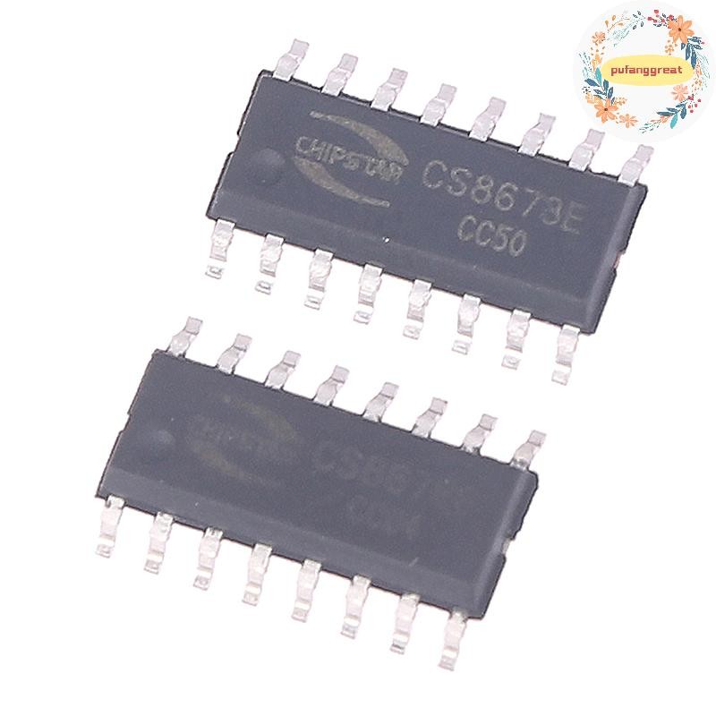 Pufanggreat นวัตกรรมและใช้งานได้จริง SOP-16 การจัดการเครื่องขยายเสียงชิป IC สําหรับ CS8676E CS8673E 