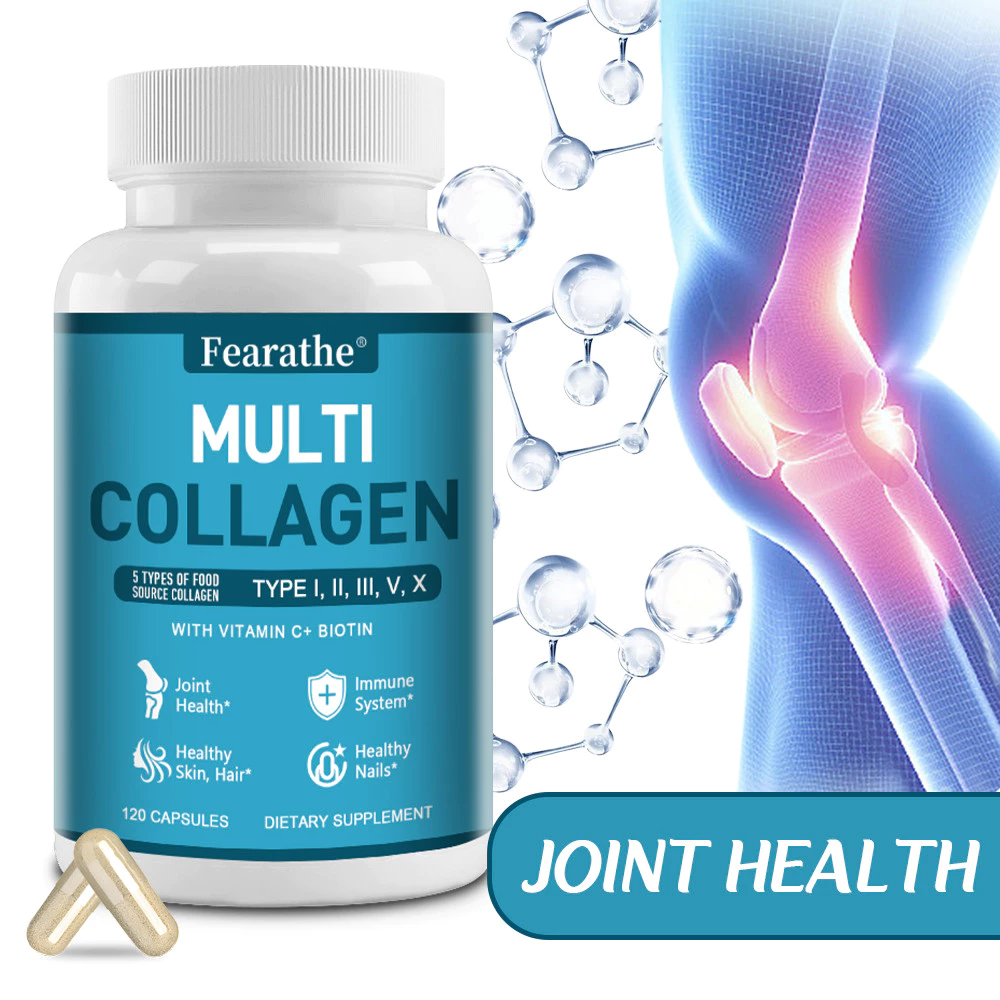 Glow Collagen อาหารเสริมบำรุงผิว ผม เล็บ กระดูก และข้อต่อ
