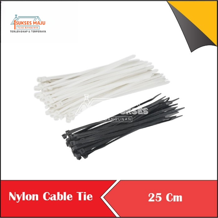 CABLE TIES CABLE TIES CABLE TIES CABLE TIES INSULOCK 25 ซม.ต่อแพ็ค 100 ชิ้น