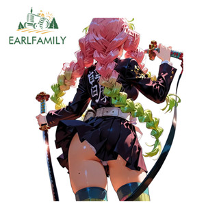 EARLFAMILY Demon Slayer Mitsuri Kanroji สติกเกอร์รถกันน้ํารถ…