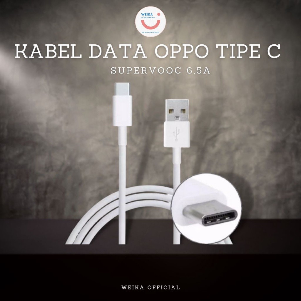 OPPO Type C Data Cable 6A/6.5A SUPERVOOC USB-A to C / C to C Super Flash Charging