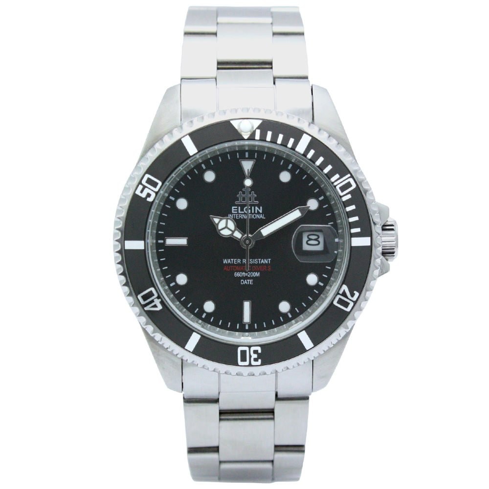 Elgin Men's Automatic Diver Watch FK1405S-B