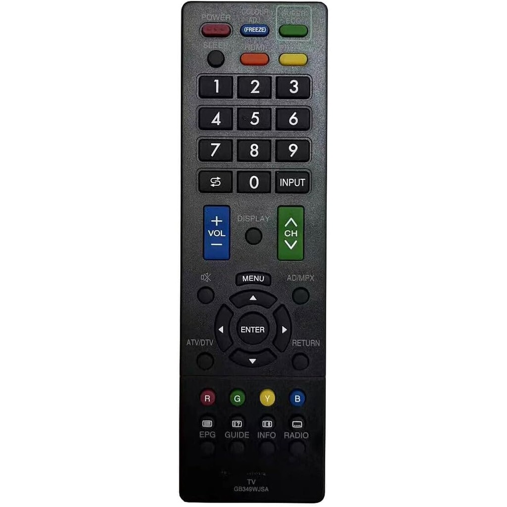 XINFUTE ใหม่เปลี่ยน GB349WJSA fit สําหรับ Sharp Aquos LCD TV รีโมทคอนโทรล GB225WJSA GB291WJSA