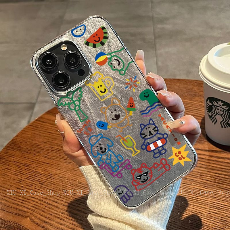 🎮เคสไอโฟน ที่รองรับ เคส iPhone 16 PRO iPhone 15 PRO MAX 14 PRO MAX 13 X XR 7Plusโปร่งใสและป้องกันการ