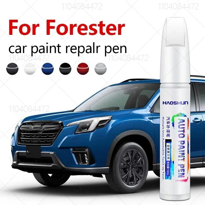 ปากกาซ่อมสีรถยนต์ Touch Up Scratch Remover DIY สีดํา ขาว แดง น้ําเงิน สําหรับ Subaru Forester 1997-2025 SG/SH/SJ/SK
