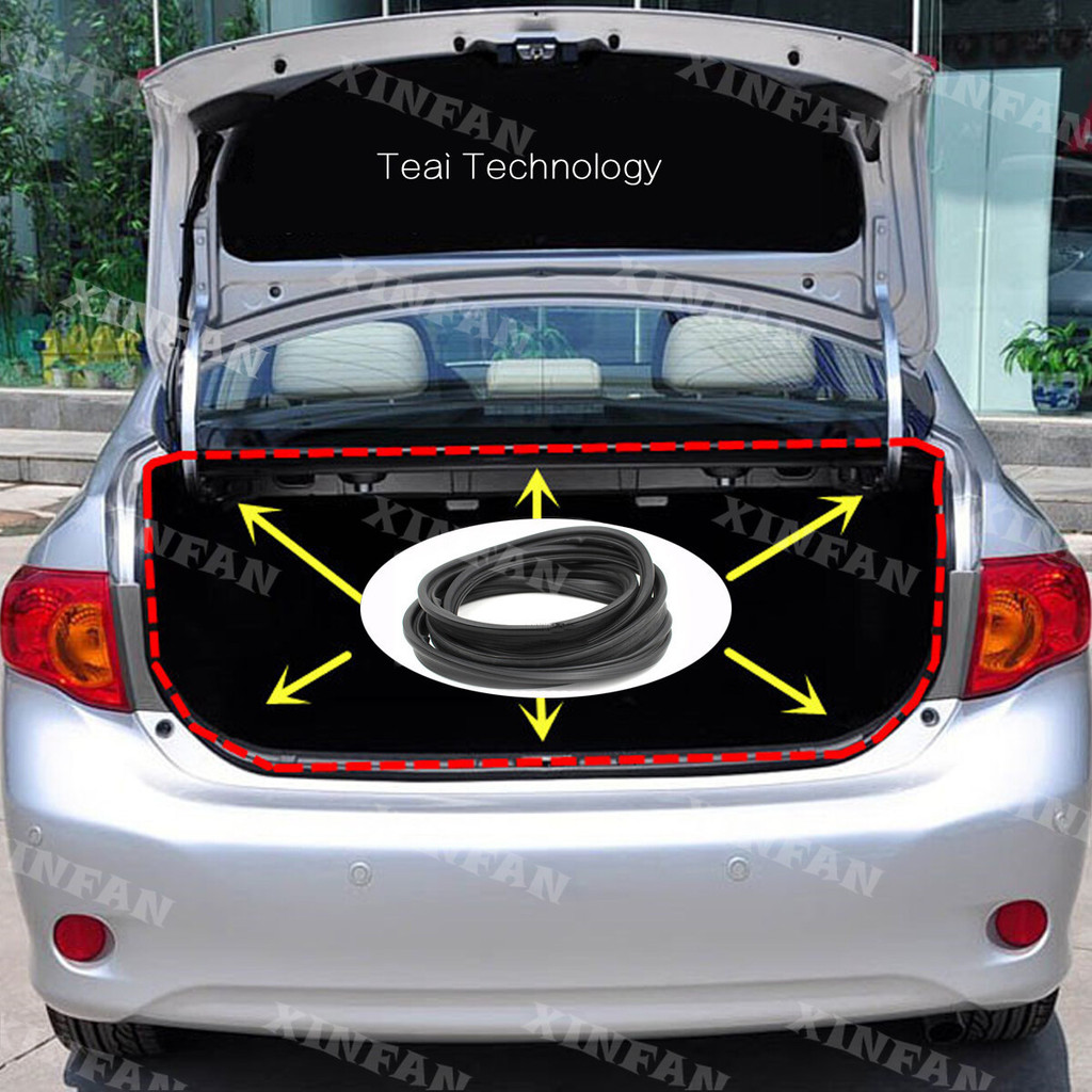 รถTrunkซีลสําหรับToyota corolla altis 2001-2022 G9 G10 G11 G12 Noiseฉนวนกันความร้อนซีลฝุ่นAnti-Colli