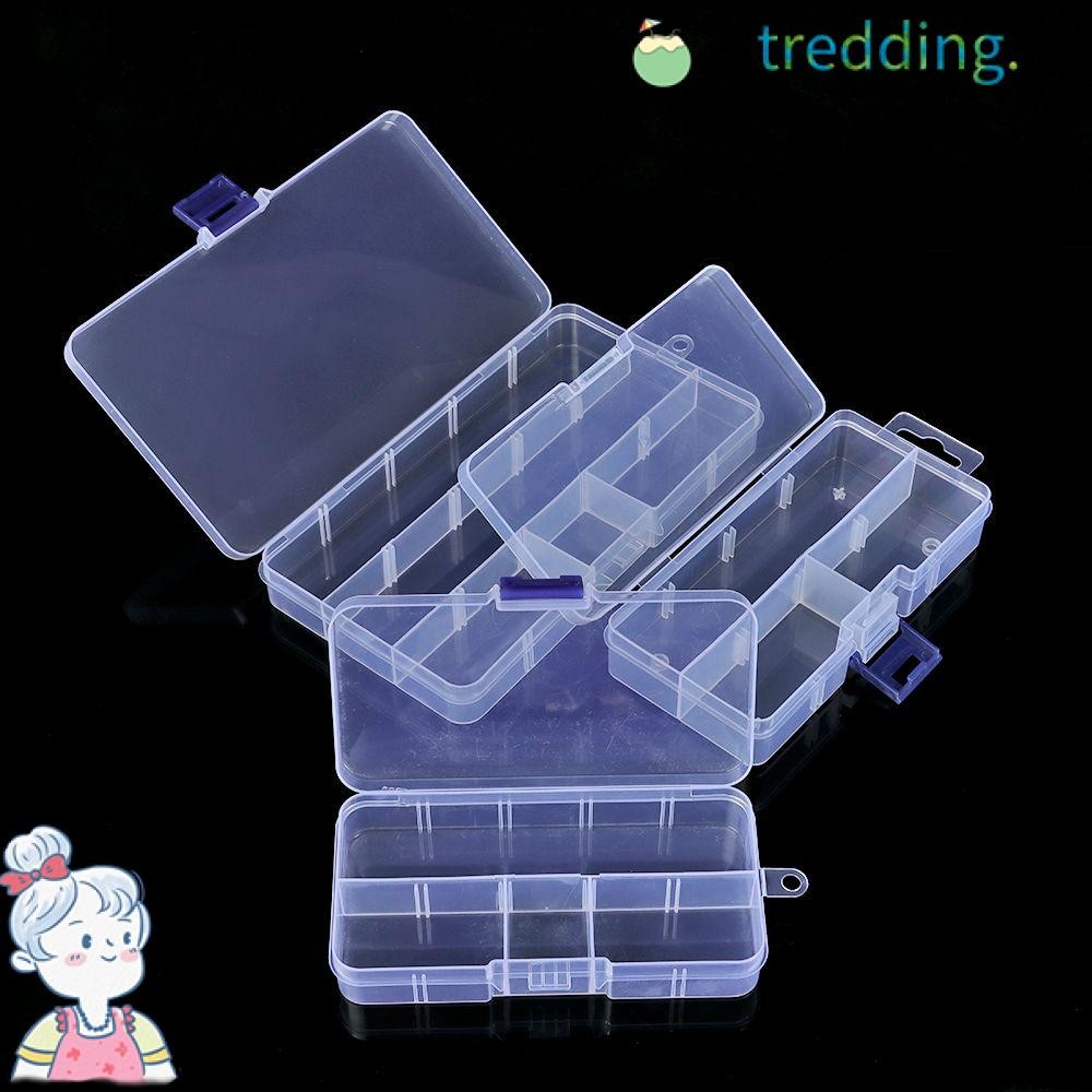 Tredding491 เครื่องประดับลูกปัดคอนเทนเนอร์ 16 รูปแบบกล่องบรรจุอุปกรณ์เสริมสินค้าขนาดเล็ก Sundries