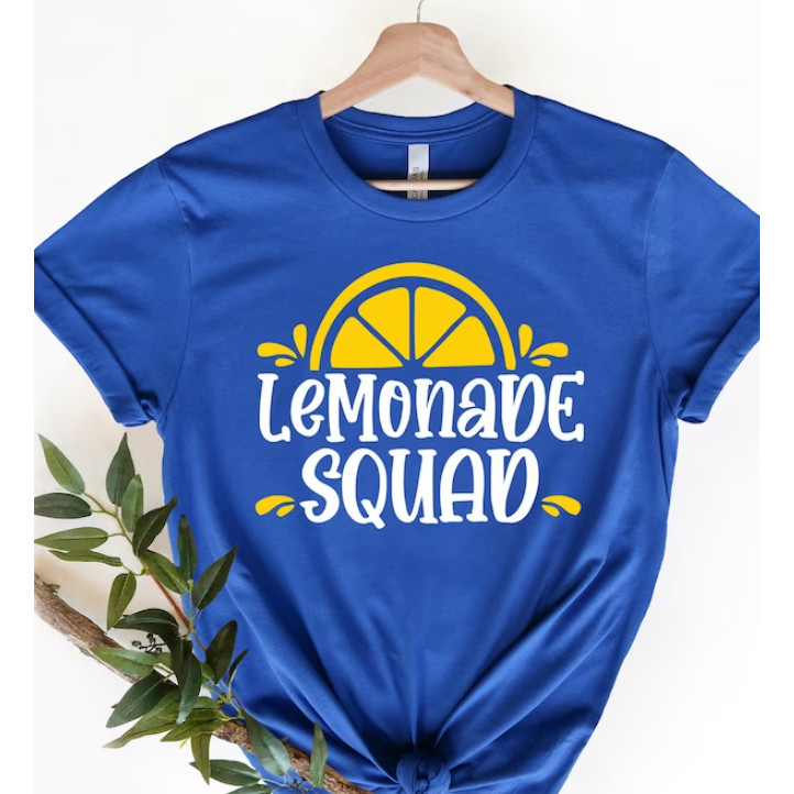 เสื้อจับคู่ครอบครัว, เสื้อยืดวันหยุดฤดูร้อน ,เสื้อ Lemonade Squad
