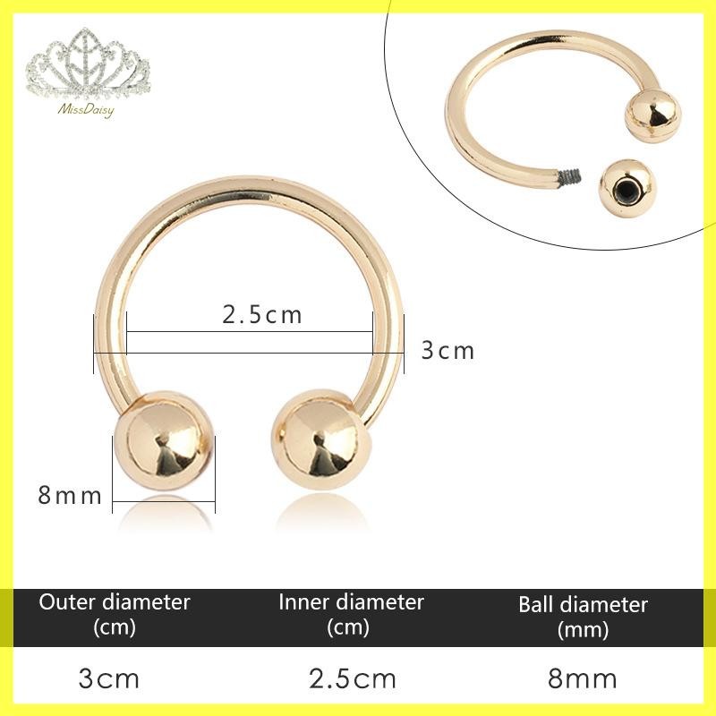 15-60 มม.แหวนโลหะหัวเข็มขัดบิกินี่ตกแต่ง Clasp Connector สกรูตะขอ DIY เสื้อผ้าอุปกรณ์เย็บผ้า TH - รูปที่ 4