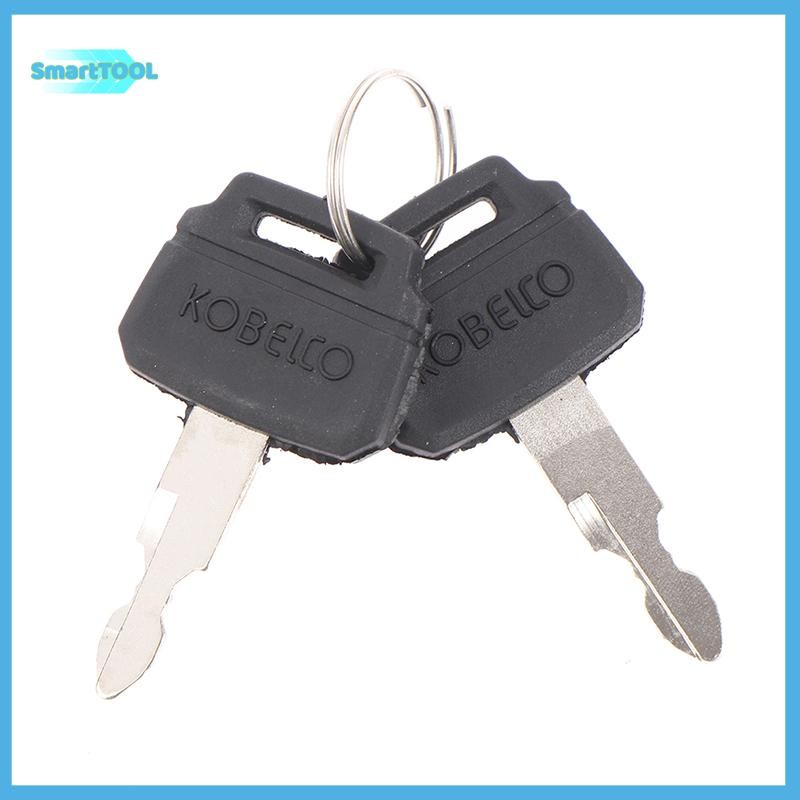 Utzn> 2PCS K250 Key สําหรับ Kobelco Excavator new Holland Kawasaki Wheel Loader Case SK-8 ใหม่