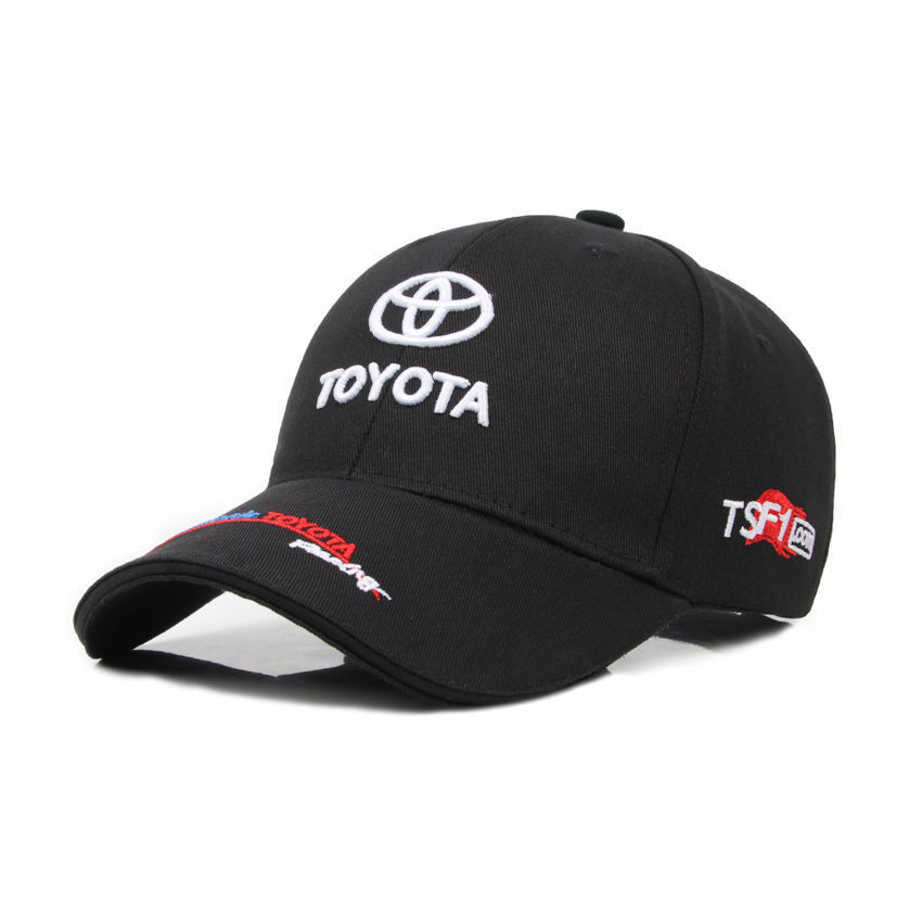 ใหม่ Toyota ปักเบสบอลหมวก TOYOTY หมวกรถอินเทรนด์เกาหลีรุ่นหมวก 4s Shop ทํางาน