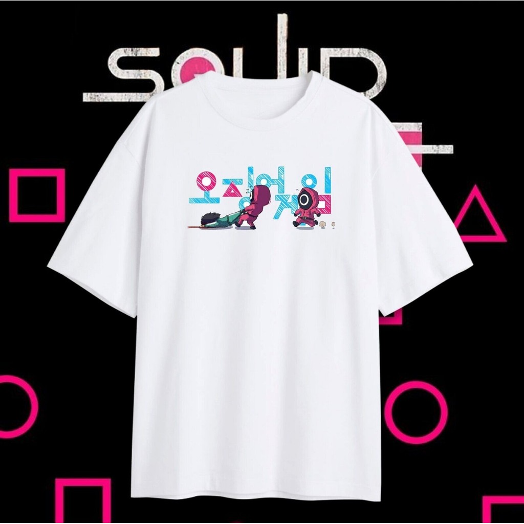 เสื้อยืดทหารเกมปลาหมึก Squid Game 2