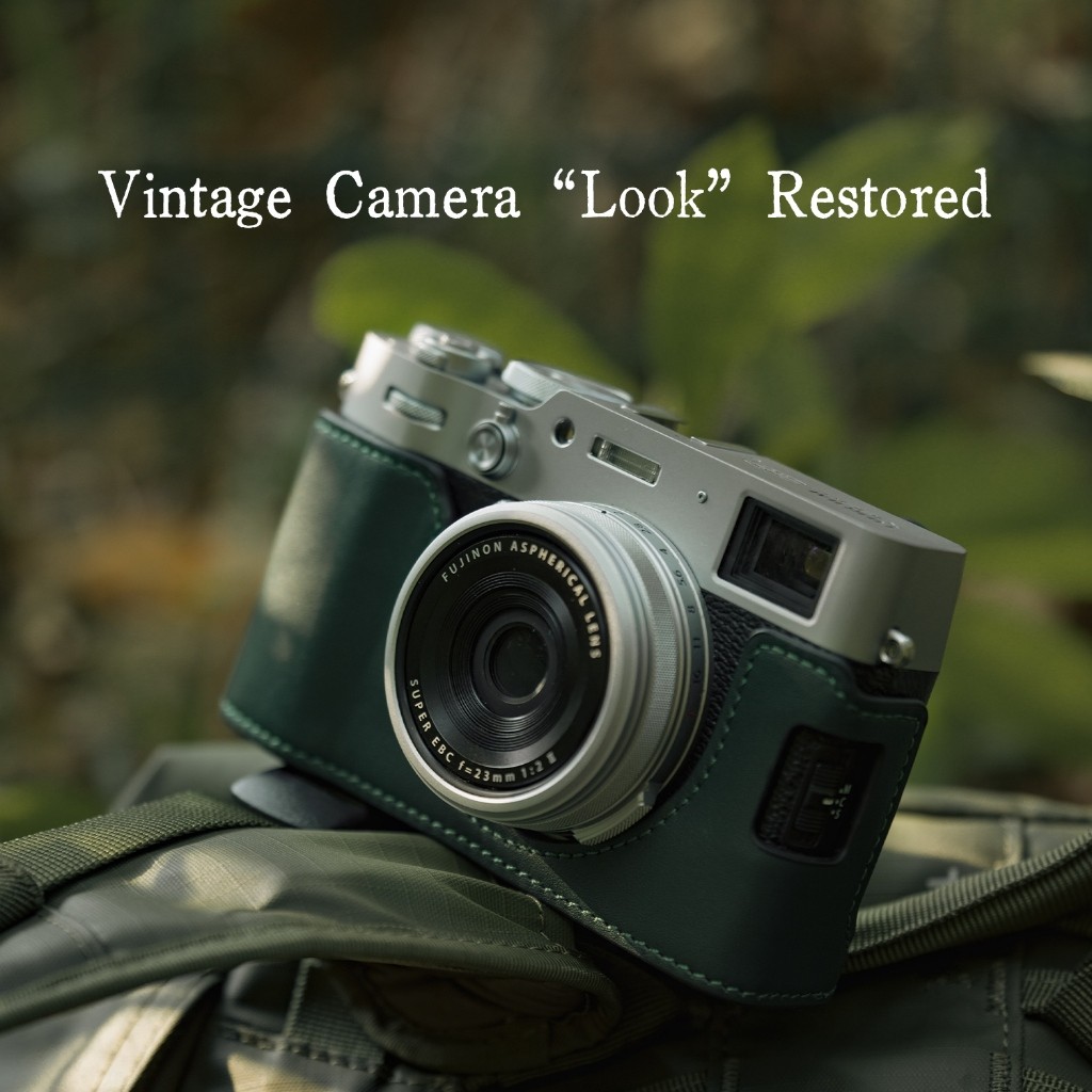 Tilta Vintage กล้องสําหรับ FUJIFILM X100VI TA-T70-LCC-GN ขยายอุปกรณ์เสริม Quick-release กรอบป้องกัน