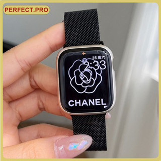 มิลานโลหะแม่เหล็กสายนาฬิกาเหมาะสำหรับ Series 11 10 9 8 7 6 S…