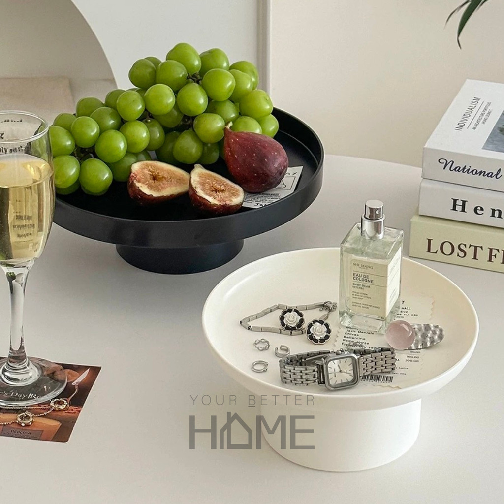 ตกแต่งบ้าน ให้น่าอยู่ (พร้อมส่ง) ถาดใส่ของมินิมอล ถาดใส่ของตกแต่งบ้าน จัดระเบียบของใช้ได้อย่างเป็นสัดส่วน วางมุมไหนก็สวย ราคาถูก