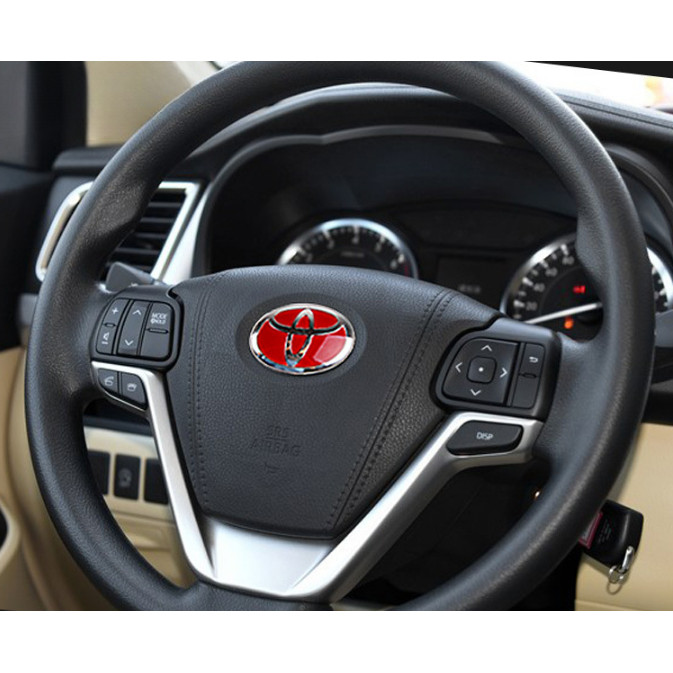 (1ชิ้น)TOYOTA Vios Camry Altis RED EMBLEM LOGO