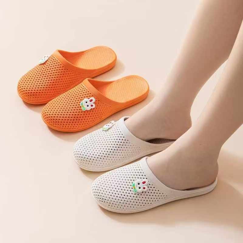 ToyNo.1🧸พร้อมส่ง🧸 "TO-2083" รองเท้าแตะส้นแบน สำหรับผู้หญิง วัสดุตาข่าย มีรูระบายอากาศได้ดี พื้นนิ่มใส่สบาย ไม่เจ็บเท้า