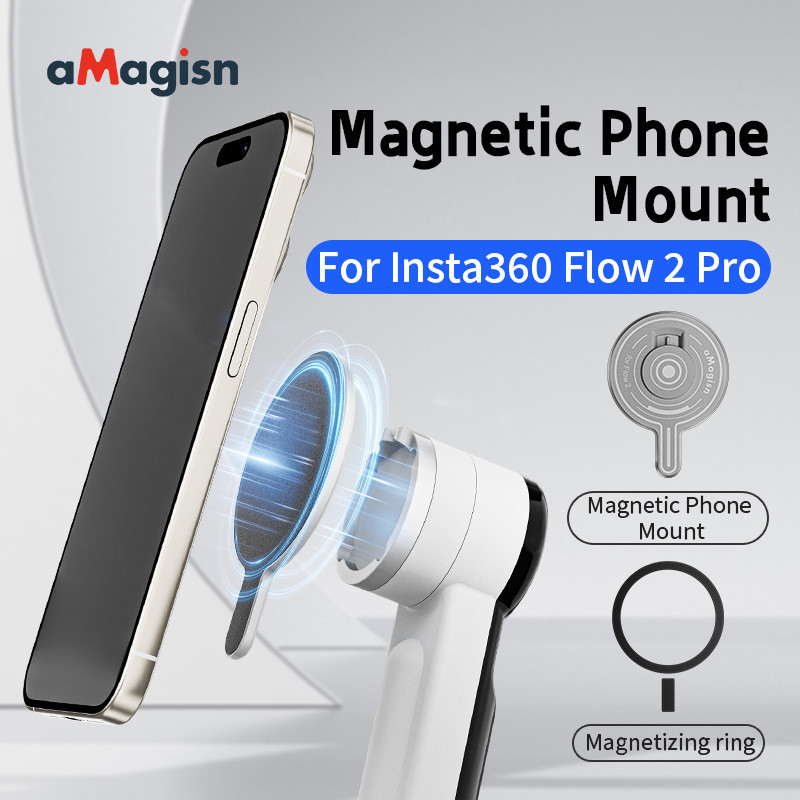 สําหรับ Insta360 Flow 2 Pro มือถือ gimbal โทรศัพท์โมดูลแม่เหล็กอุปกรณ์เสริมอะแดปเตอร์