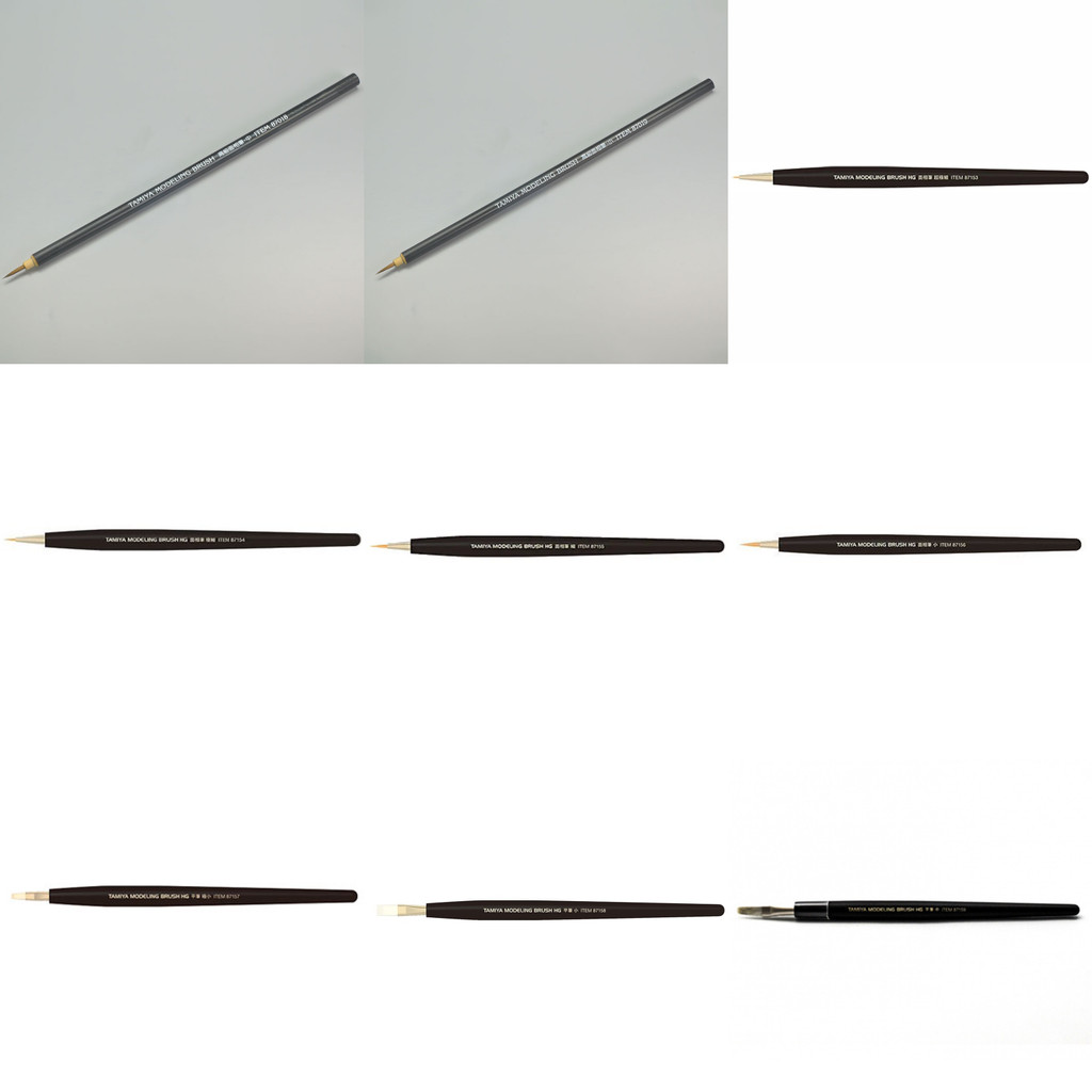 TAMIYA Modeling Brush High Grade พู่กันงานโมเดล 87018 87019 87153 87154 87155 87156 87157 87158 87159