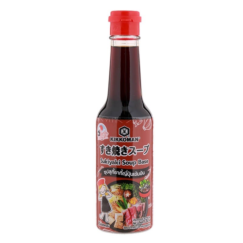 คิคโคแมน ซุปสุกี้ยากี้ญี่ปุ่นเข้มข้น 150มล. Kikkoman Sukiyaki Soup Base 150ml.
