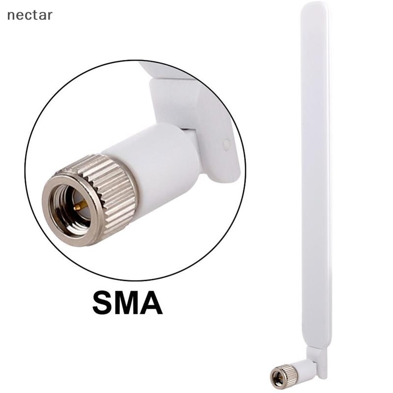 Tar 2 ชิ้น/ล็อต 4G เสาอากาศ 10dBi SMA ชาย 700-2700MHz สําหรับ 4G LTE Router Wifi เสาอากาศ N