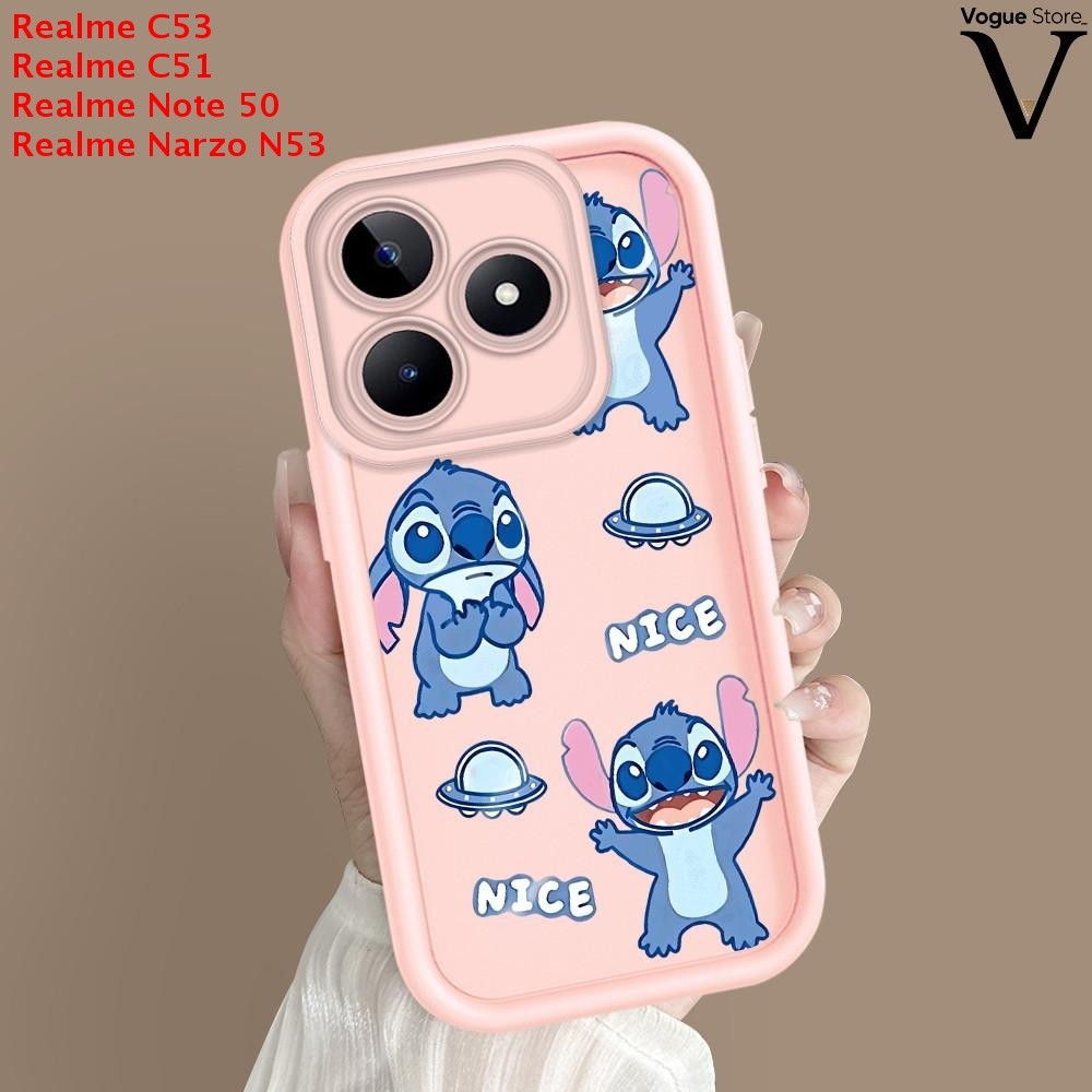 Realme C53 C51 C51S Note 60 50 Narzo N53 เคส Mickey เคสเรียวมี เคสโทรศัพท์ TY T20552