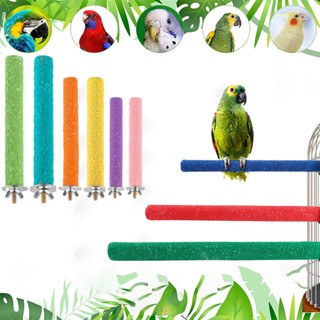 ก้านไม้ของเล่นสําหรับนกแก้ว ของเล่นนกแก้ว คอนลับเล็บ คอนลับเ…