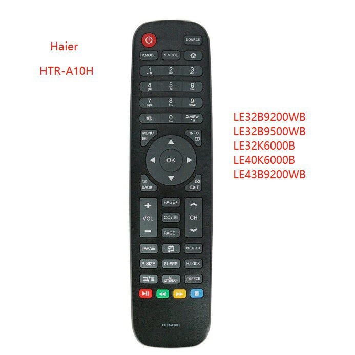 รีโมทคอนโทรล HTR-A10H/A18H/A18L/A18E/A10L/A18EN สําหรับ Haier RM-L1313