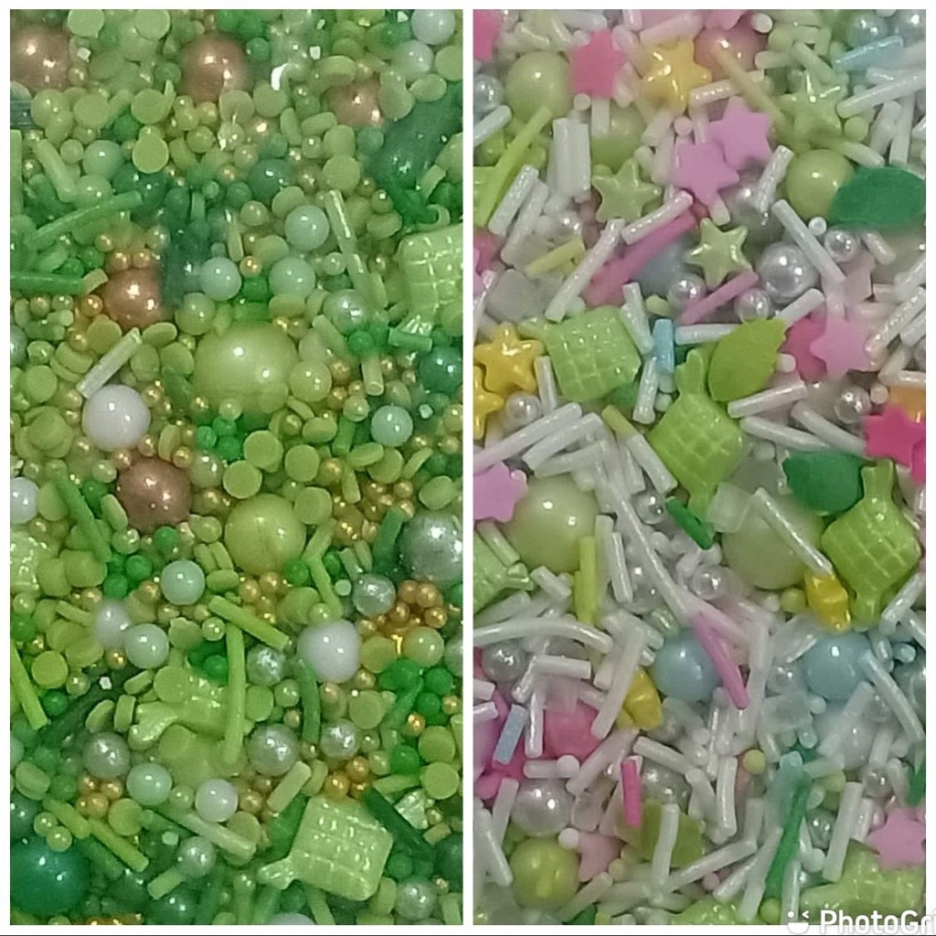 *PARTY WORLD* EID SPRINKLE / KETUPAT SPRINKLE / EID MUBARAK SPROINKLE / EID CAKE DECORTATIONS 5 GRAM