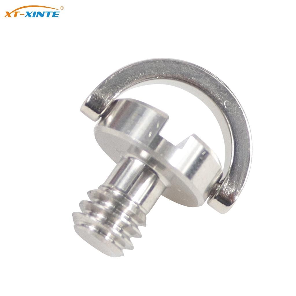 XT-XINTE 10pcs D แหวนสกรูจับ Quick Release 1/4 "3/8" สกรูสําหรับกล้อง SLR Rig ขาตั้งกล้อง Monopod Mo