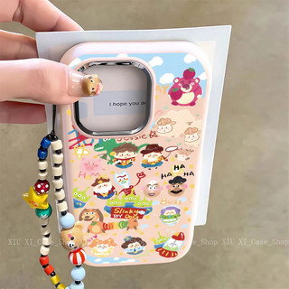 💕Styo💕เคสโทรศัพท์ทรงกลมสําหรับ เคสไอโฟน iPhone 16PLUS 15PROMAX 14PRO 13PROMAX 12PRO 11ProMax XS XR 7/8Plus-HLXPM35