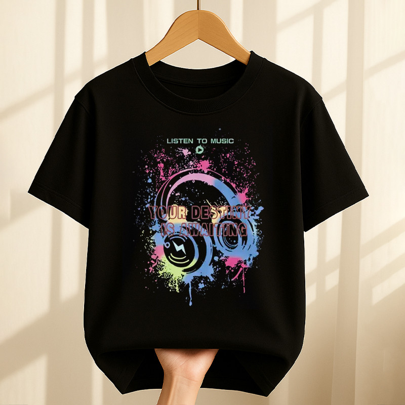 เสื้อยืดเด็กผู้ชาย สกรีนลายแฟชั่นเท่ๆ เสื้อยืดคอกลม แขนสั้น เสื้อตรีทแฟชั่นเด็กผช ลำลองเด็กโต เนื้อผ้านุ่มยืดใส่สบาย