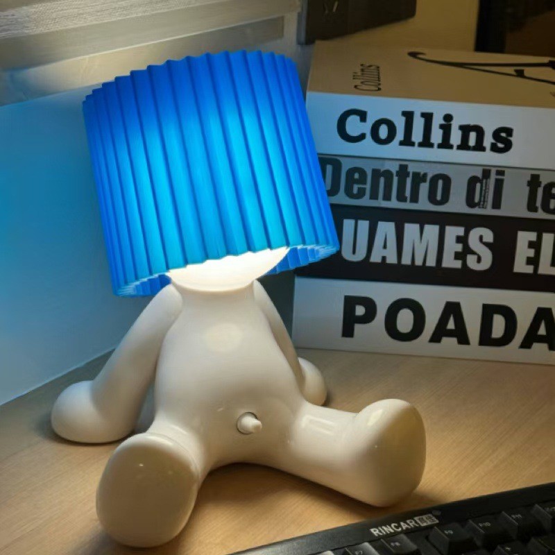 Shy Boy Table Lamp โคมไฟตั้งโต๊ะ LED แบบไร้สาย ชาร์จไฟได้ เหมาะสำหรับห้องนอน โรงแรม ตกแต่งเดสก์ท็อป