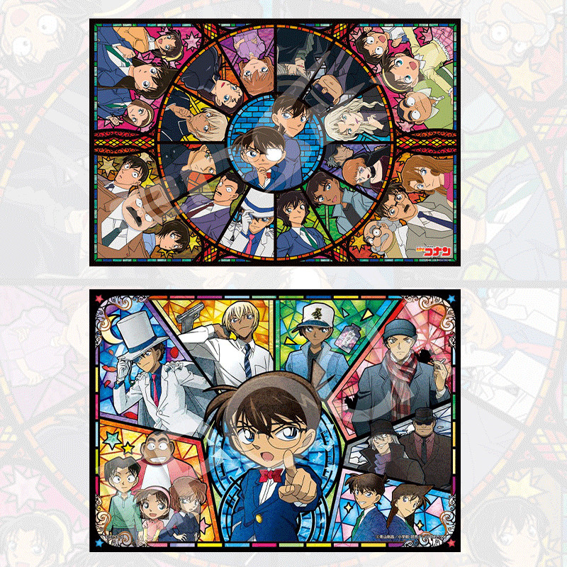 ญี่ปุ่นนําเข้าของแท้ ensky Detective Conan Puzzle Phantom Thief Kidd ของเล่นพลาสติกโปร่งแสง