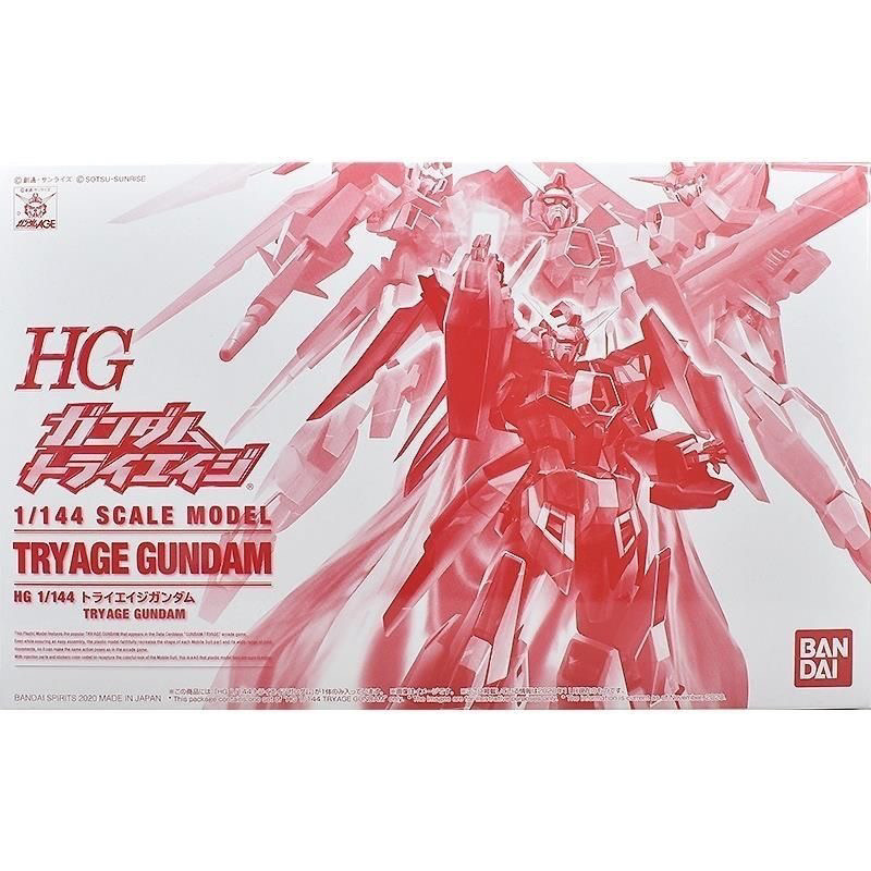 Bandai ของแท้ PB จำกัด HG hgbd: R 1/144 TRY Age การจับคู่สีของเกม Gaoda Chuangzhe