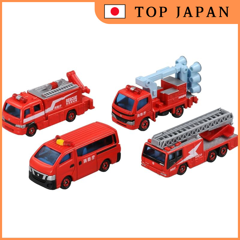 Takara Tomy Tomica World Tomica Gift Fire Vehicle Collection 2