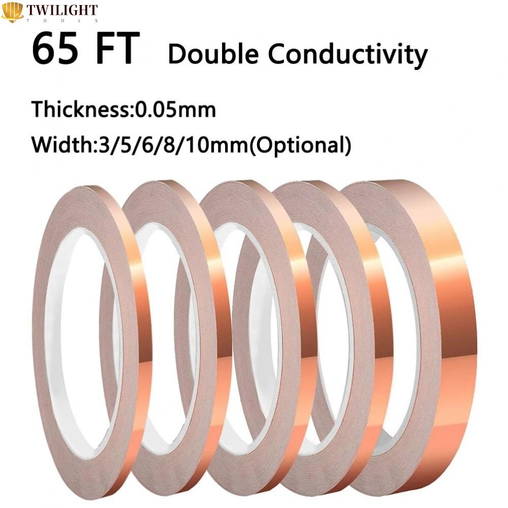 #TWILIGHT#Durable and Reliable 65FT Conductive Copper Foil Tape for Circuit Repair