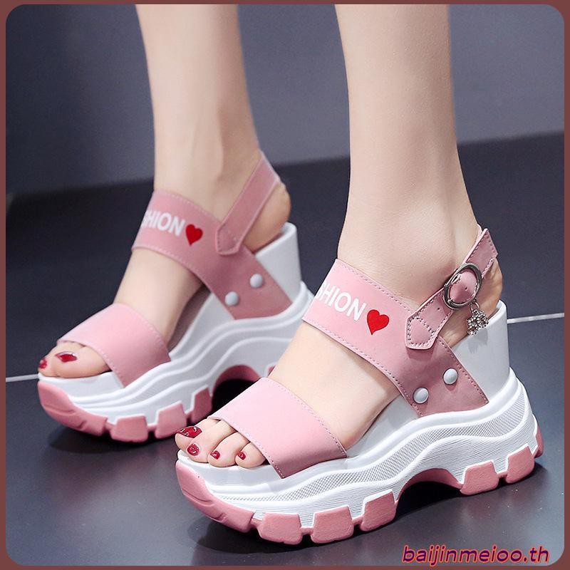 Slope Womens Wedges Sandals Fairy All Match Sandals Shorty Heighten Sandals Comfy