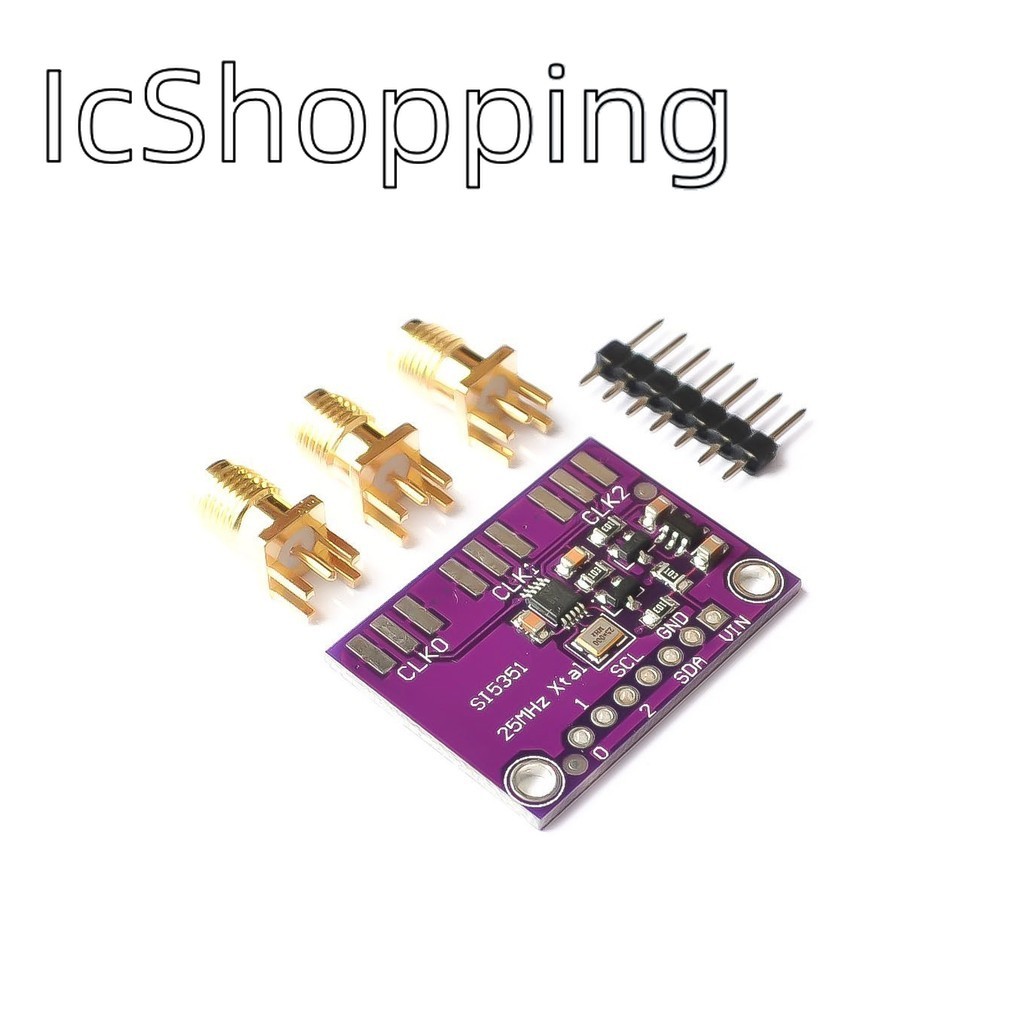 Dc 3V-5V CJMCU-5351 Si5351A Si5351 I2C นาฬิกาเครื่องกําเนิดไฟฟ้า Breakout Board โมดูลสัญญาณเครื่องกํ