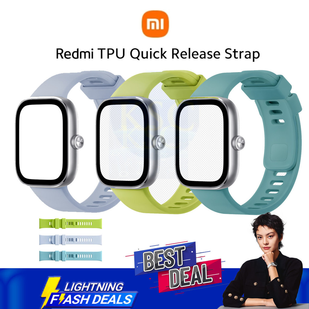 สายนาฬิกาแท้ Redmi TPU Quick Release Straps Redmi Watch 4 Watch 5 Band 8 Pro Band 9 Pro