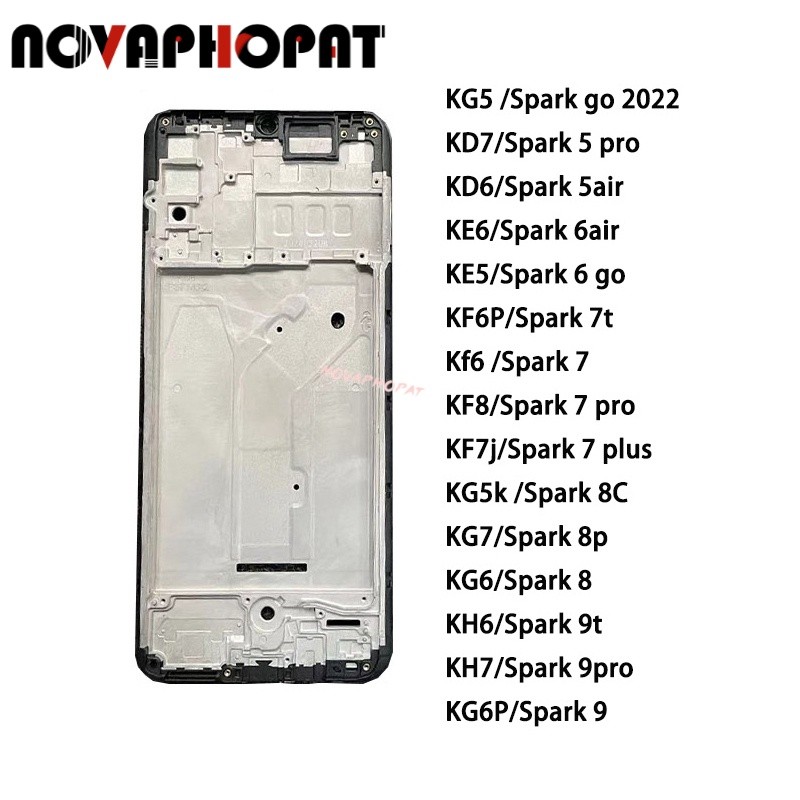 สําหรับ Tecno Spark 9 8C 6 Go 8p 5 7t 8 7 Plus Air 7 Pro KD7 KG5 KF8 KF7j KE6 KF6 KH6P KG5k KE5 KG7 