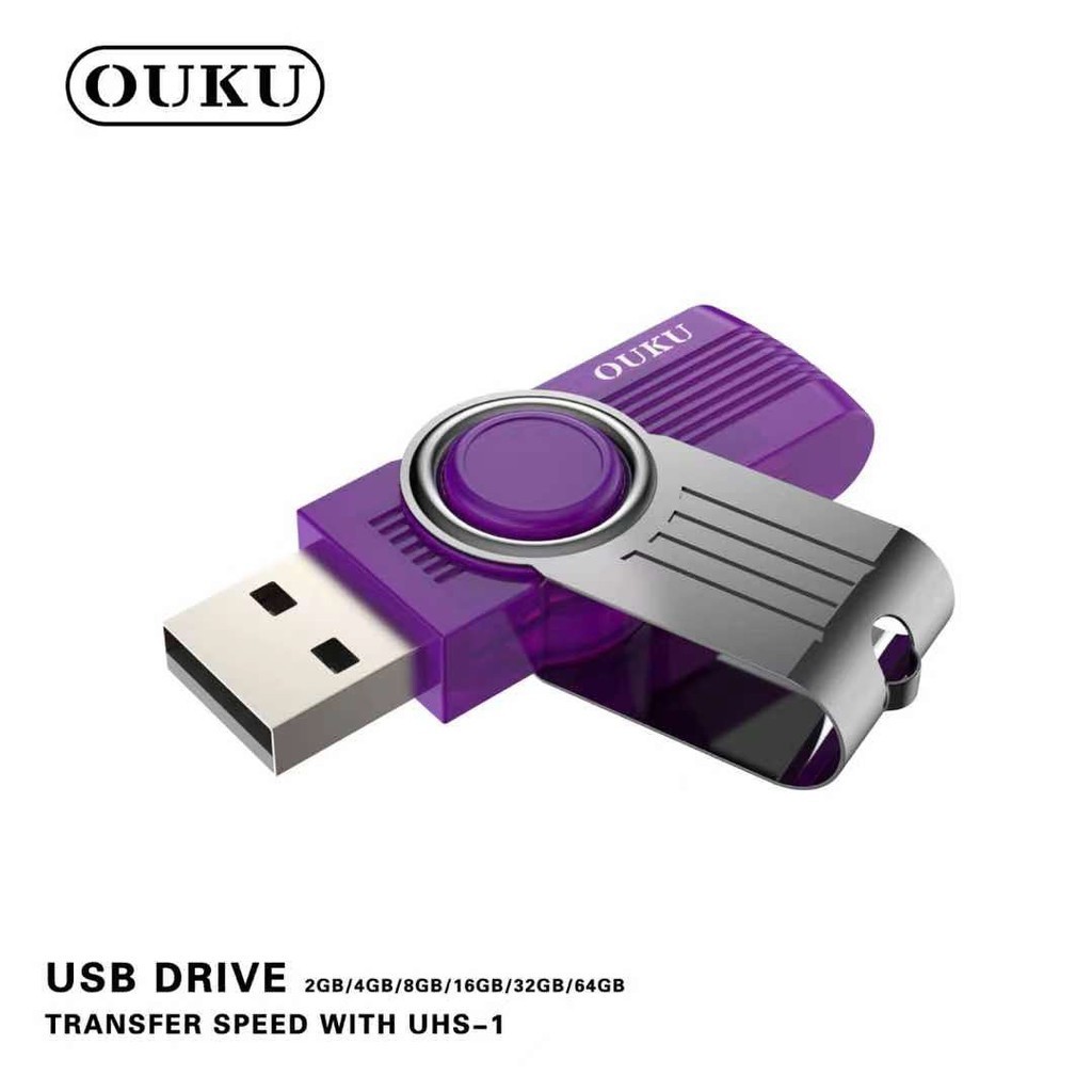 OUKU USB Flashdrive แฟลชไดร์ฟ ความจุ 2GB 4GB 8GB 16GB 32GB 64GB 128GB 256GB ใช้ดี Flash drive ok