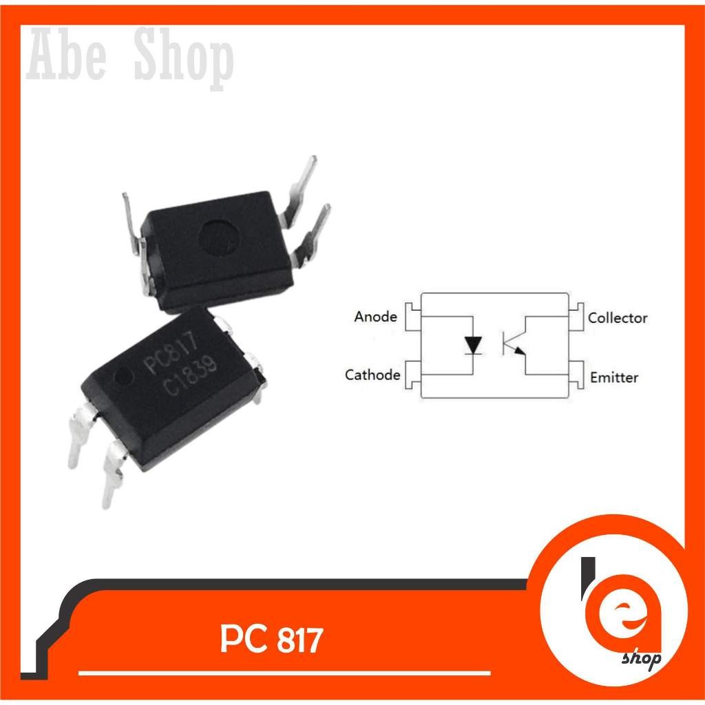 Opto Coupler PC817 PC 817 CT817 Trigger Optocoupler Abe