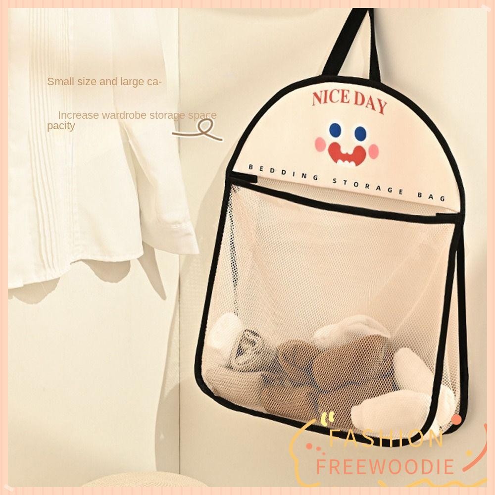 ไม้อิสระ ครัวแขวนกระเป๋าตาข่าย,ถุงเก็บความจุขนาดใหญ่การจัดเก็บถุงตาข่าย,นํามาใช้ใหม่ชุดชั้นในถุงเท้าการจัดเก็บถุงขยะการจัดเก็บสิ่งประดิษฐ์