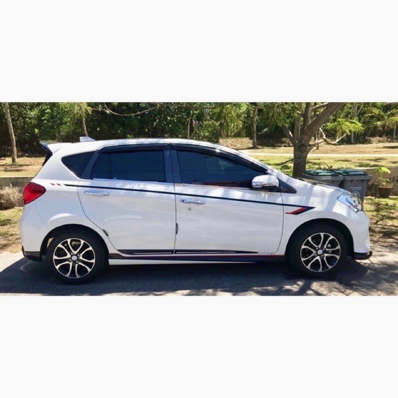 [ Ready Stock]S02# Myvi GT Car body side sticker