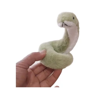 ของเล่นตุ๊กตา งูเขียวตัวน้อย พร็อพการแสดง ของเลนเด็ก พร้อมส่ง
